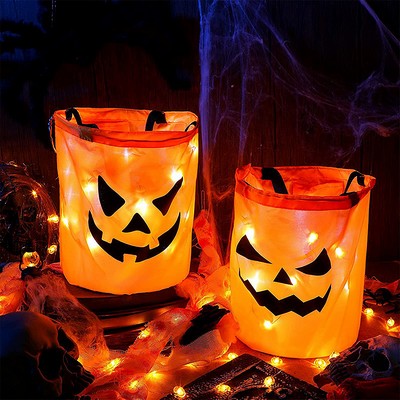 Led Light Halloween Candy Bag