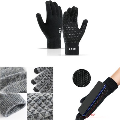 Non-Slip Knitted Warm Gloves