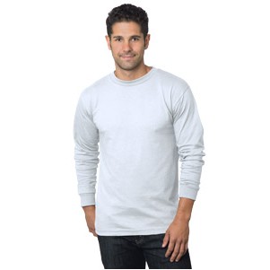 Unisex Bayside® Heavyweight Long-Sleeve Crew T-Shirt