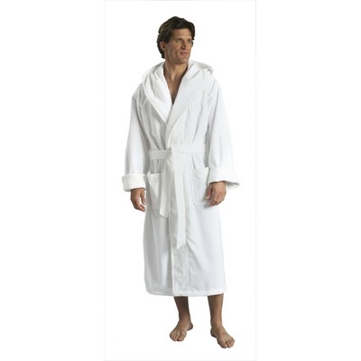 The 52" Luxe Premier Rolled Cuff Velour Hooded Robe