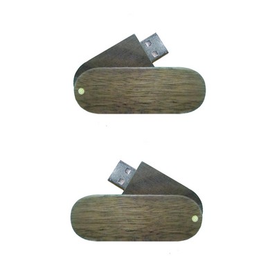 Blanchett Wooden Swivel USB Flash Drive