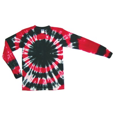 Black/Red Team Sphere Long Sleeve T-Shirt