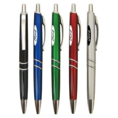 Union Printed - Roosevelt - Clicker Pen with 1 Color Logo