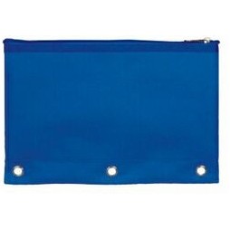 3 Hole Nylon Zippered Pouch