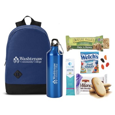 Low Minimum - Backpack, Sports Bottle & Snack Bundle