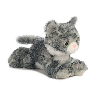 8" Lily Grey Tabby Cat Stuffed Animal