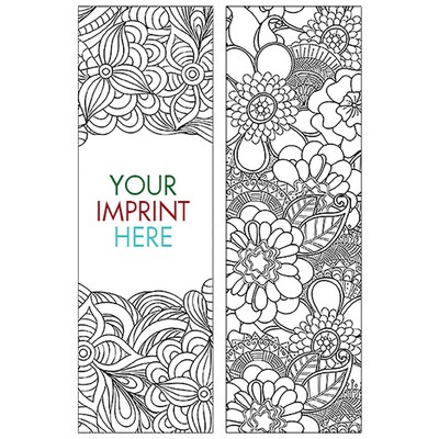 Coloring Bookmark - Nature