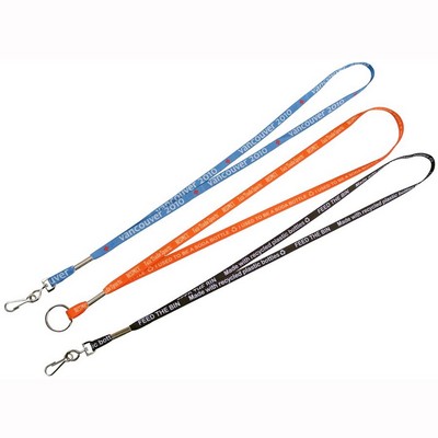 3/8" Ecospun Recycled Polyester Sublimated Lanyard