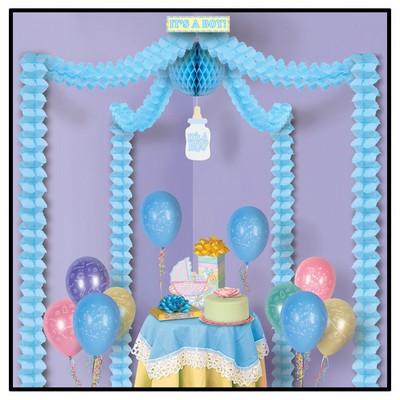 Quick Trim Its A Boy Party Canopy