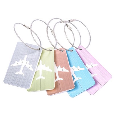 Alloy Luggage Tag