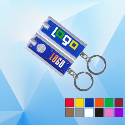 LED Flashlight with Key Chain