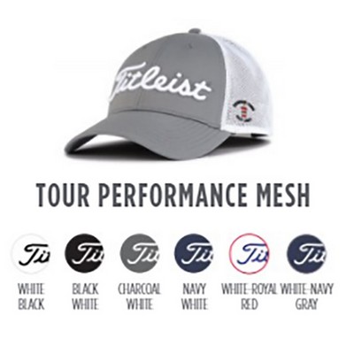 Titleist Tour Performance Mesh Golf Hat