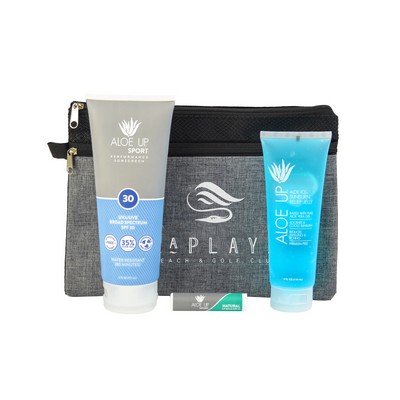 Aloe Up Utility Pouch with Sport Sunscreen