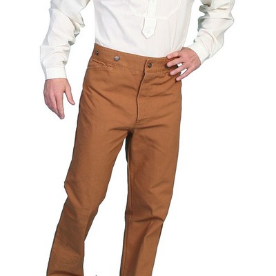 Men's Canvas Saddle Seat Pants