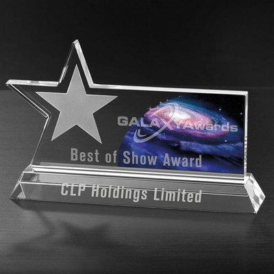 Pinnacle Star Optical Crystal Award