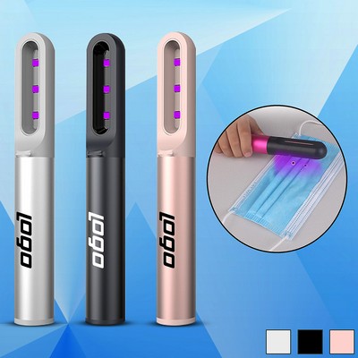 PPE UV Sanitizer Rechargeable Handheld Ultraviolet Lamp