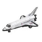 5" Pull Back Space Shuttle Toy