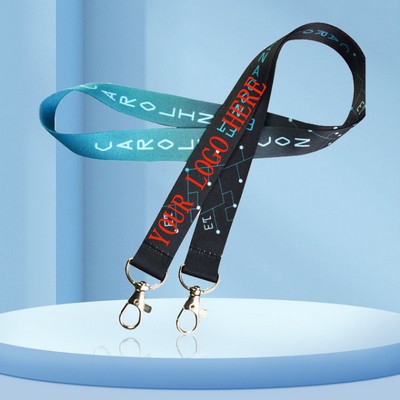 Full Color Polyester Lanyard Hanging Rope