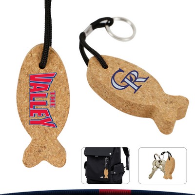 Floating Cork Keychains