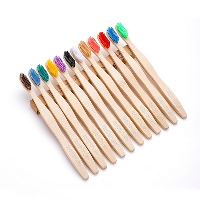 Soft Bristles Bamboo Toothbrush