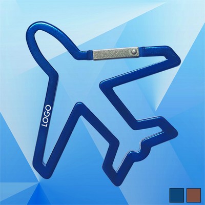 Plane Shaped Key Holder/Carabiner