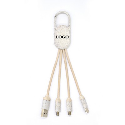 Wheat Straw Charging Cable