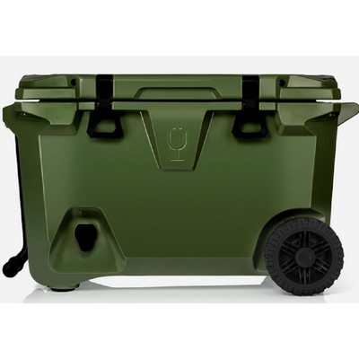 BrüTank 55-Quart Rolling Cooler in OD Green