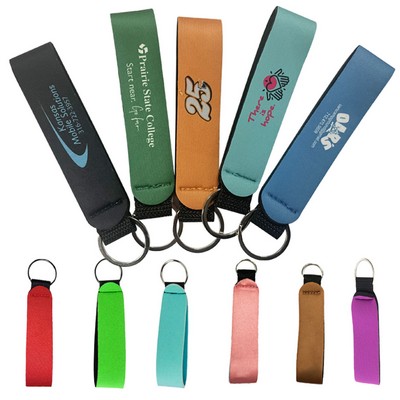 Neoprene Floating Wrist Keychain