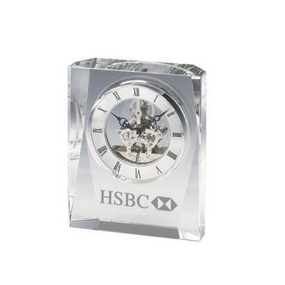 Crystal Trophy Clock -II