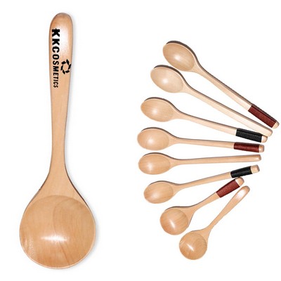 Long Handle Wooden Cooking Spoon