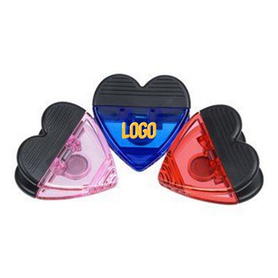 Heart Shape Plastic Clips With Magnetic