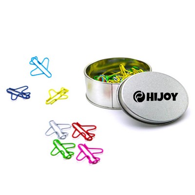 Airplane Shape Paper Clips