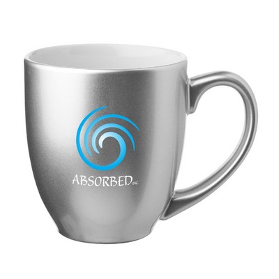 16 oz. Metallic Coffee Mug (Full Color Imprint)