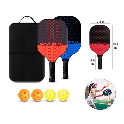 Fiberglass Pickleball Paddles Set