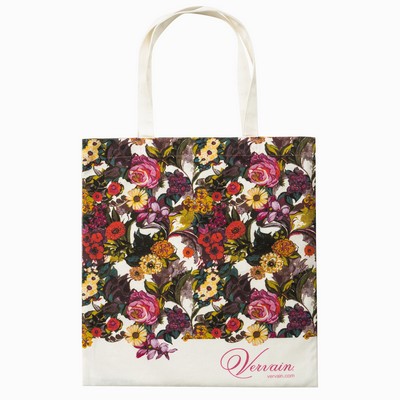 Premium 8 oz Full-Color Printed Cotton Canvas Tote Bag 14"x 16"