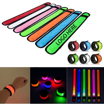 Led Glowing Slap Bracelet