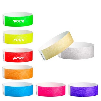 Custom DuPont Paper Wristband