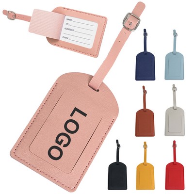 PU Leather Luggage Tags