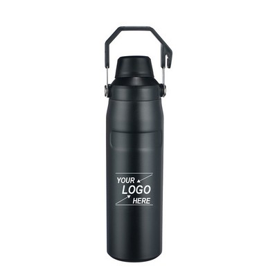 36 Oz Insulated Water Tumbler with Foldable Handle