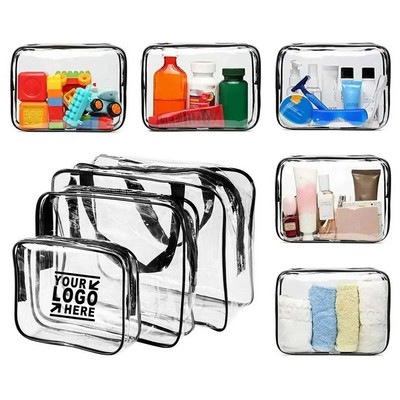 Clear PVC Travel Toiletry Bag