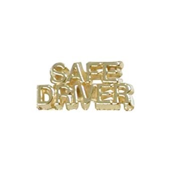 Safe Driver Cut Out Cast Stock Jewelry Pin