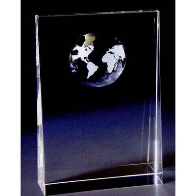 Triangular Prism World Award (7"x5"x1 1/2")