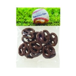 Chocolate Pretzels in Header Bag (1 Oz.)