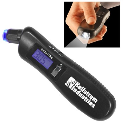 Digital Tire Gauge w/ Flashlight