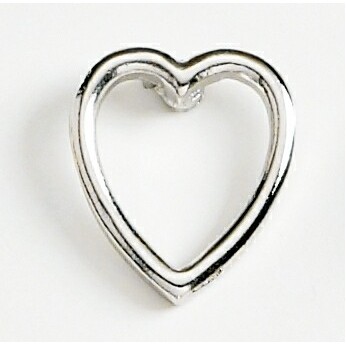 Heart Cut Out Marken Design Cast Lapel Pin (Up to 5/8")