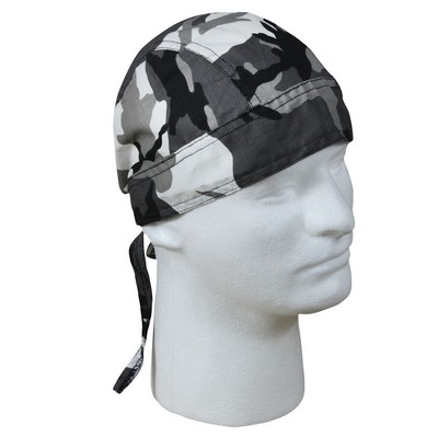 City Camouflage Head Wrap Bandana