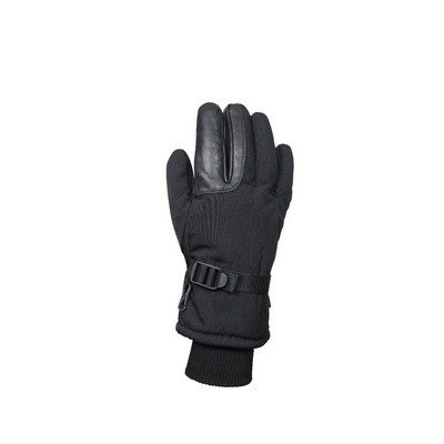 Black Waterproof Cold Weather Gloves