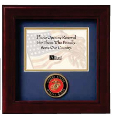 Coast Guard Medallion Picture Frame (8"x8")