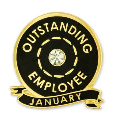 Outstanding Employee Lapel Pin - Monthly