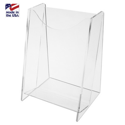 Clear 1 Pocket Brochure Holder (4.5"x9")